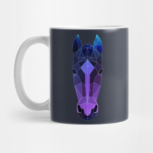 Galaxy Horse Geometric Animal Mug